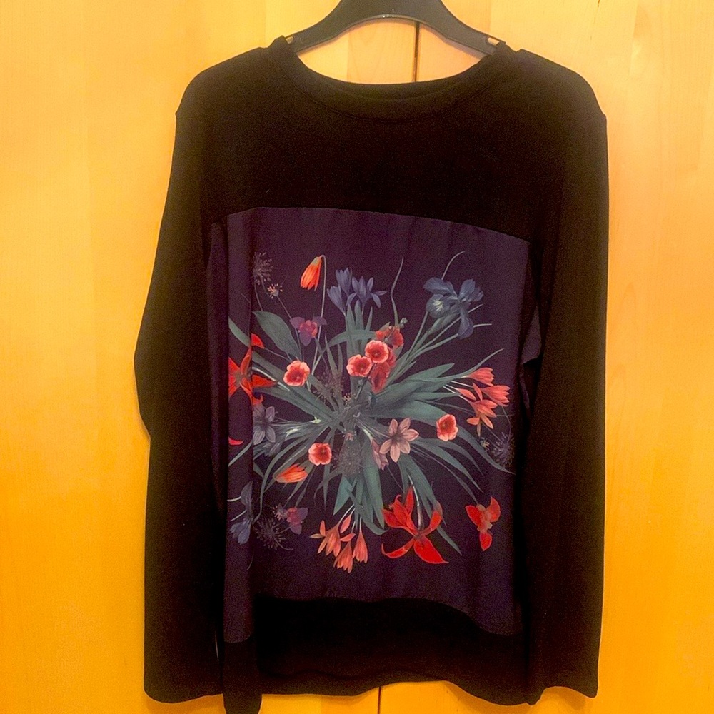 Simons multi media sweater